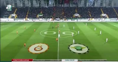 Akhisarspor: 1 Galatasaray: 2 (GENİŞ ÖZET)