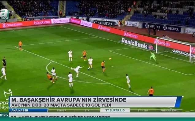 Medipol Başakşehir Avrupa'nın zirvesinde