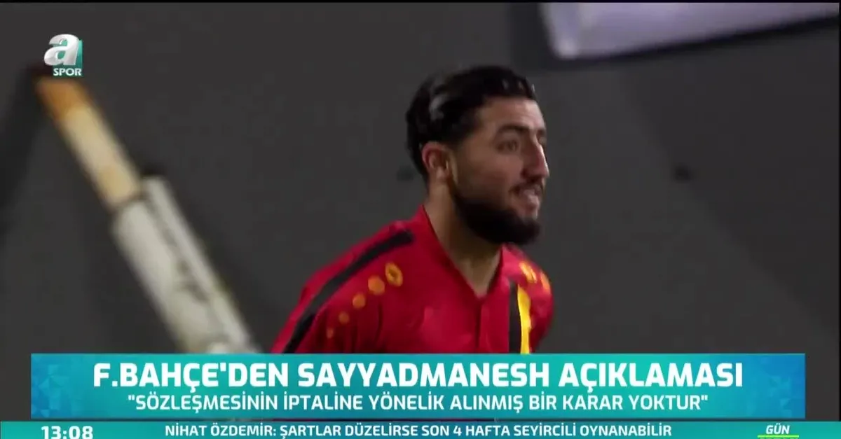 Fenerbahçe'den Sayyadmanesh açıklaması