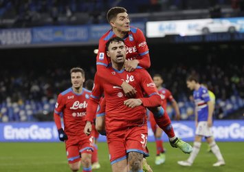 Napoli Sampdoria'yı tek golle geçti!