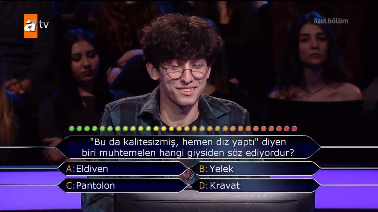 Kim Milyoner Olmak İster özel bölümüne damga vuran futbol sorusu