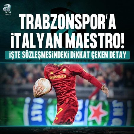 Trabzonspor’da Pellegrini bombası!