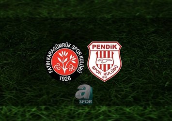 Karagümrük - Pendikspor | CANLI