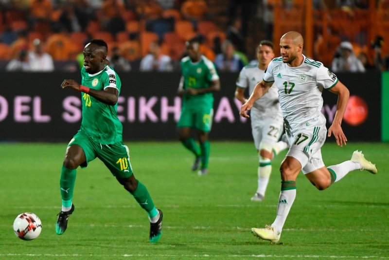 Senegal - Cezayir  maçından kareler...