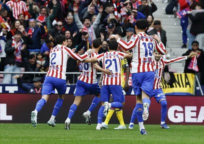 Atletico Madrid tek attı 3 aldı