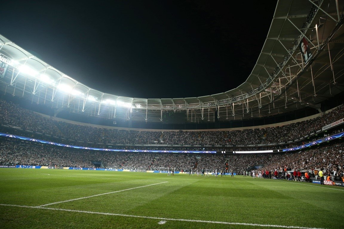 Beşiktaş-Leipzig karşılaşmasından kareler