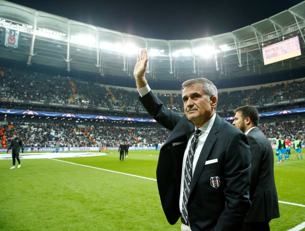 Beşiktaş-Napoli karşılaşmasından kareler