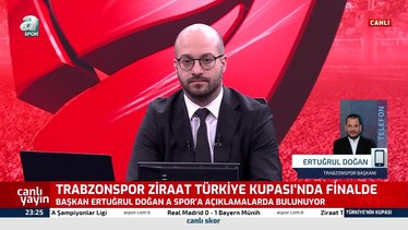 Trabzonspor Başkanı Ertuğrul Doğan A Spor'a açıkladı! "Transferlerimiz imza aşamasında"