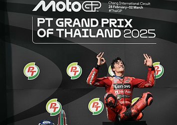 MotoGP Tayland'da zafer Marquez'in!