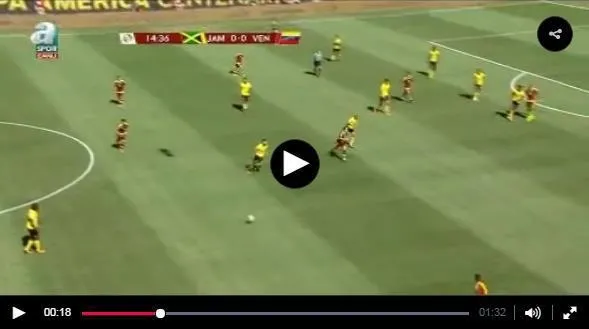 Venezuela tek golle kazandı! - 1