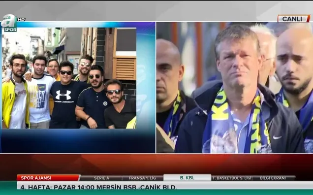 Koray Şener'e Ülker Stadı'nda veda töreni