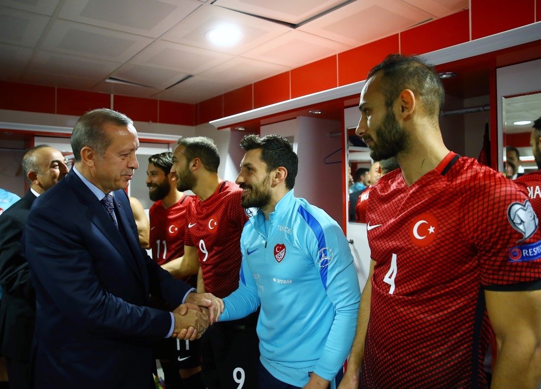 Cumhurbaşkanı Erdoğan, Antalya Stadı’nda
