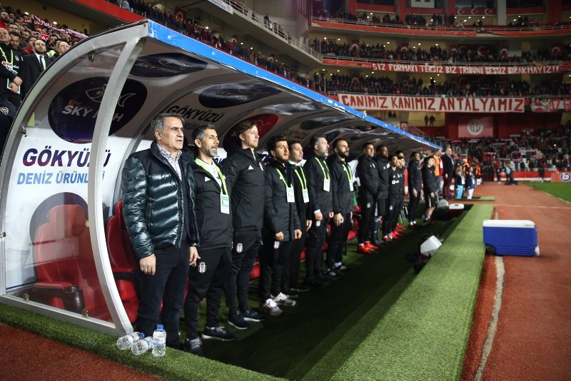 Antalyaspor - Beşiktaş maçından kareler