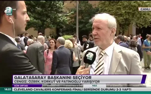 "Mustafa Cengiz önde götürüyor"