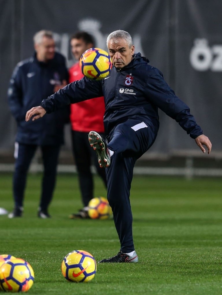 Trabzonspor’da kıran kırana antrenman