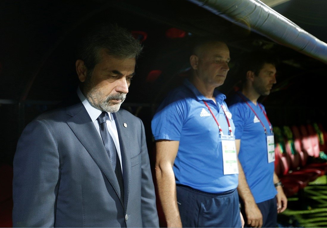 Göztepe - Fenerbahçe maçından kareler