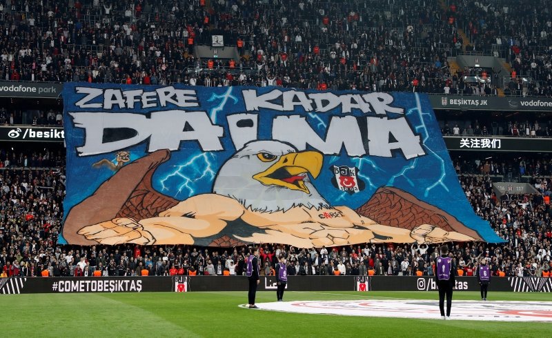 Beşiktaş - Başakşehir maçından kareler