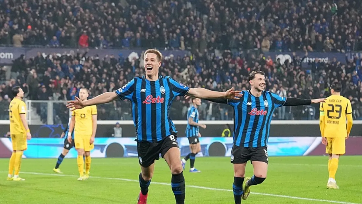 Atalanta, Borussia Dortmund'u eleyerek son 16'da!