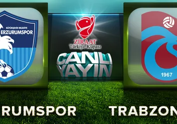 BB Erzurumspor - Trabzonspor (CANLI İZLEYİN)