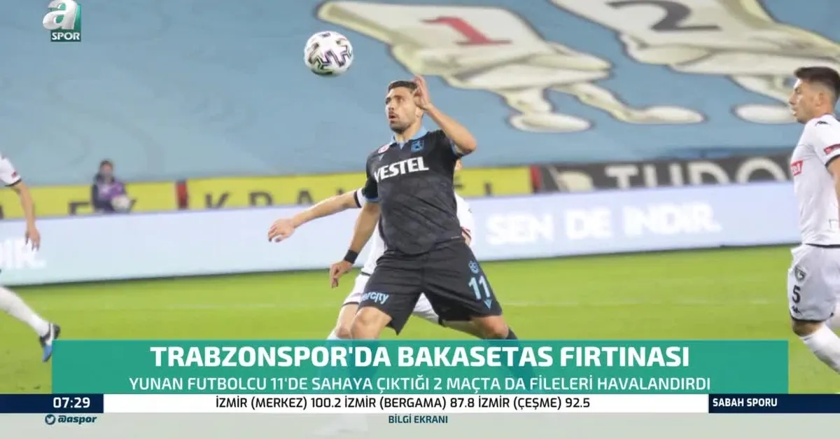 Trabzonspor'da Bakasetas fırtınası