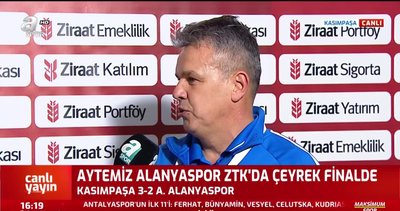 Erkan Çoker maç sonu açıklamalarda bulundu