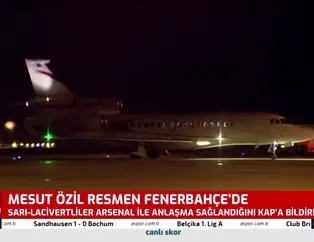 Fenerbahçe Mesut Özil'i KAP'a bildirdi!