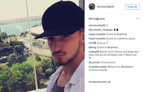 Beşiktaş genç yıldızı İstanbul’a getirdi