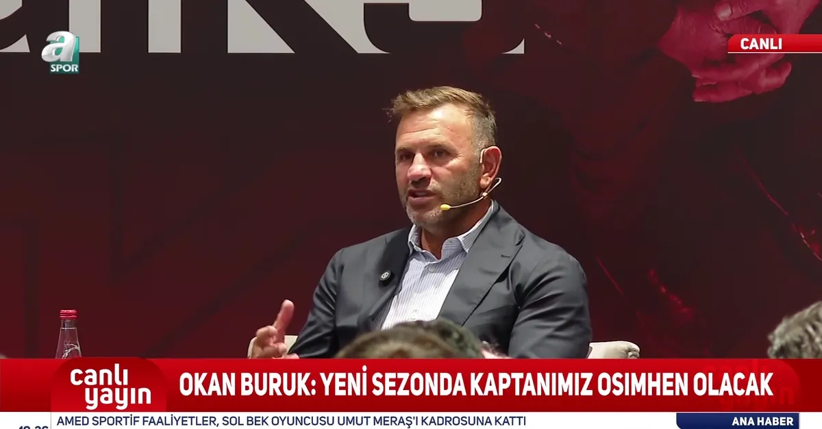 Okan Buruk'tan transfer açıklaması
