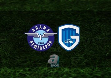 Adana Demirspor - Genk maçı saat kaçta?