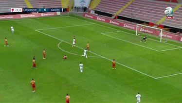 Kayserispor 2-1 Iğdır FK | MAÇ ÖZETİ