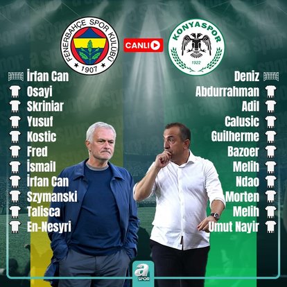 Fenerbahçe-Konyaspor | CANLI