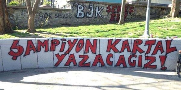 Beşiktaş taraftarının efsaneleşmiş yazıları