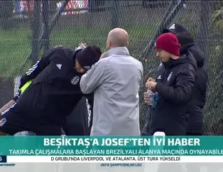 Beşiktaş'a Josef de Souza'dan iyi haber!