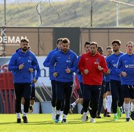 Trabzonspor, Gençlerbirliği maçı hazırlıklarını sürdürdü