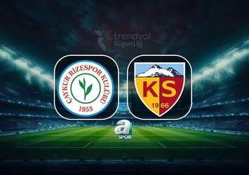 Rizespor - Kayserispor | CANLI