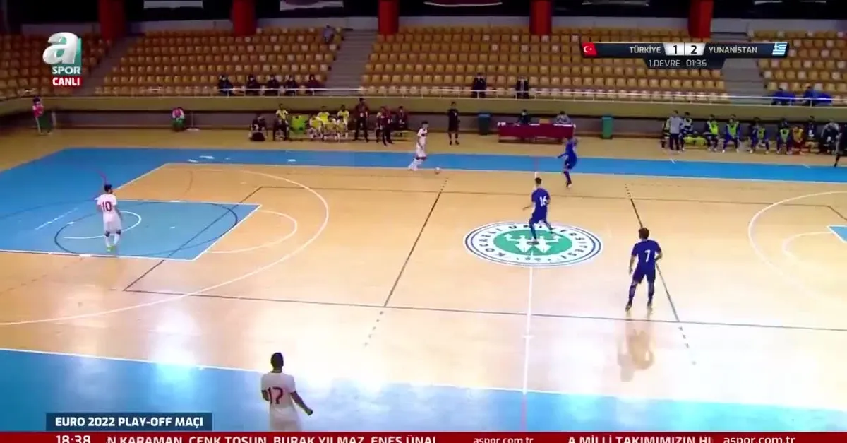 İşte Futsal Milli Takımı'nın ikinci golü