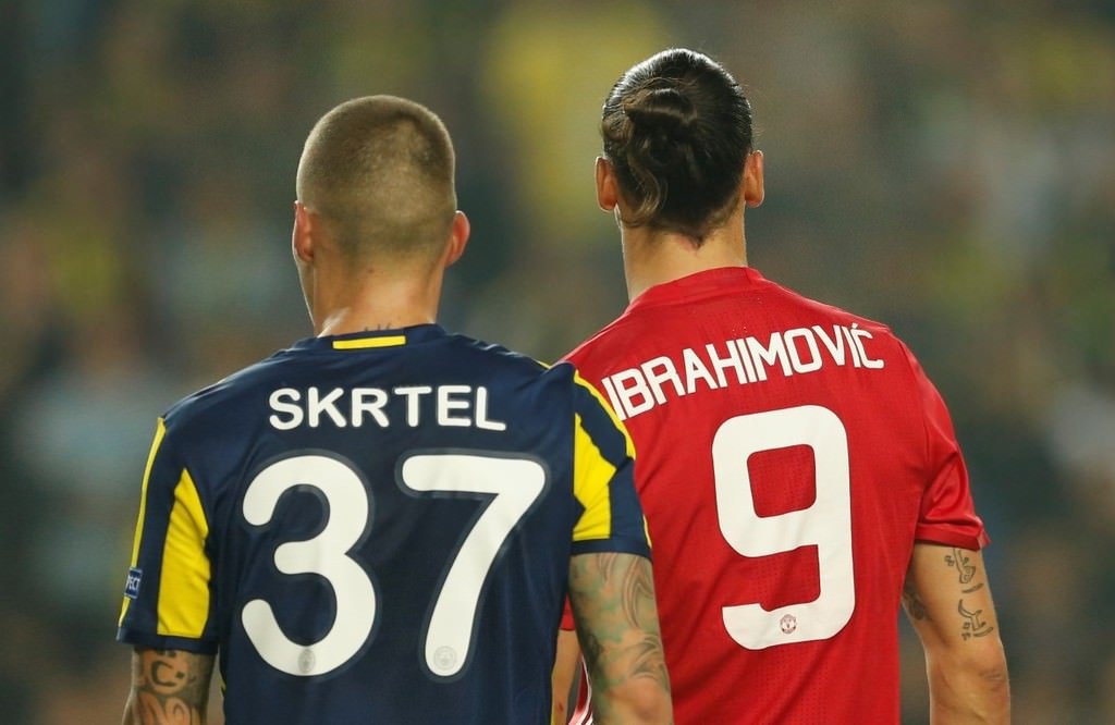 Fenerbahçe - Manchester United maçından kareler