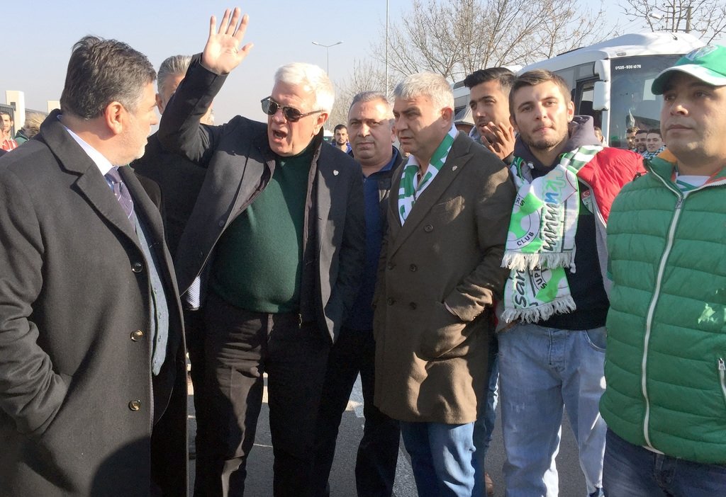 Bursaspor taraftarı Beşiktaş’a akın etti