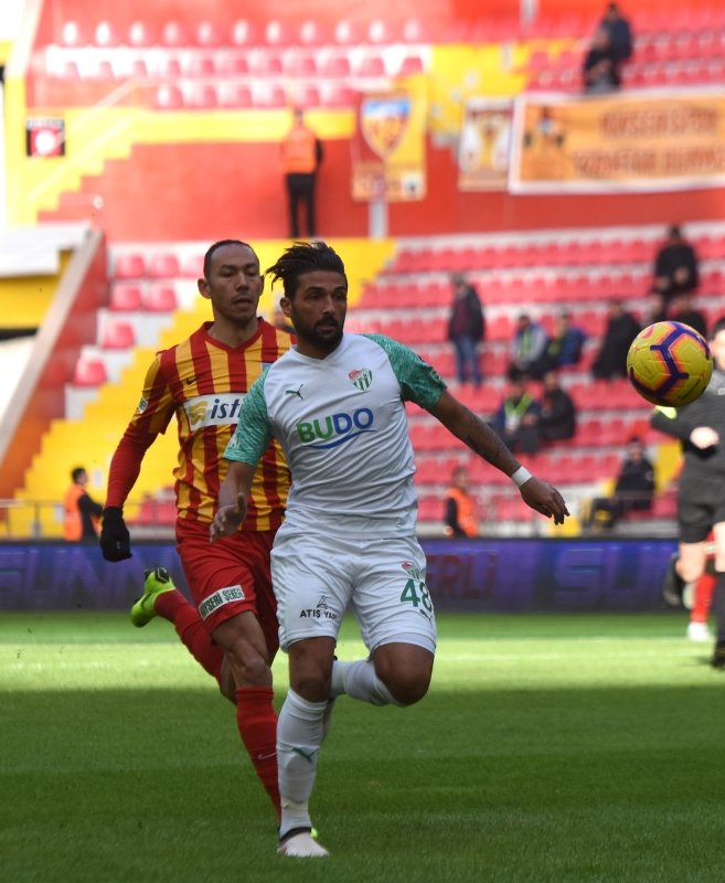 Kayserispor - Bursaspor Maçtan kareler