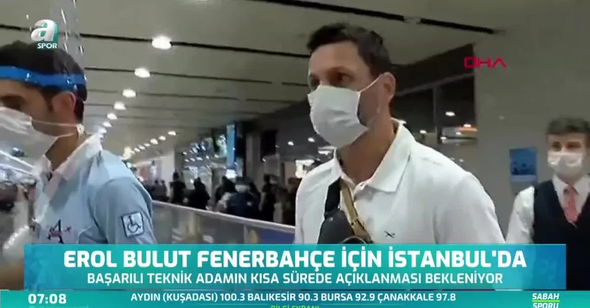 Erol Bulut F.Bahçe için İstanbul'da