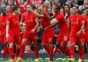 Liverpool gol oldu yağdı