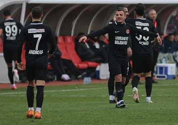 Ümraniyespor evinde kazandı