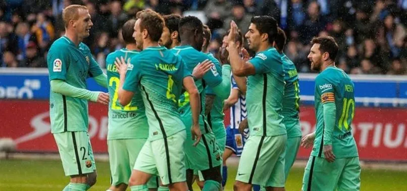 Barcelona, Alaves'e gol yağdırdı