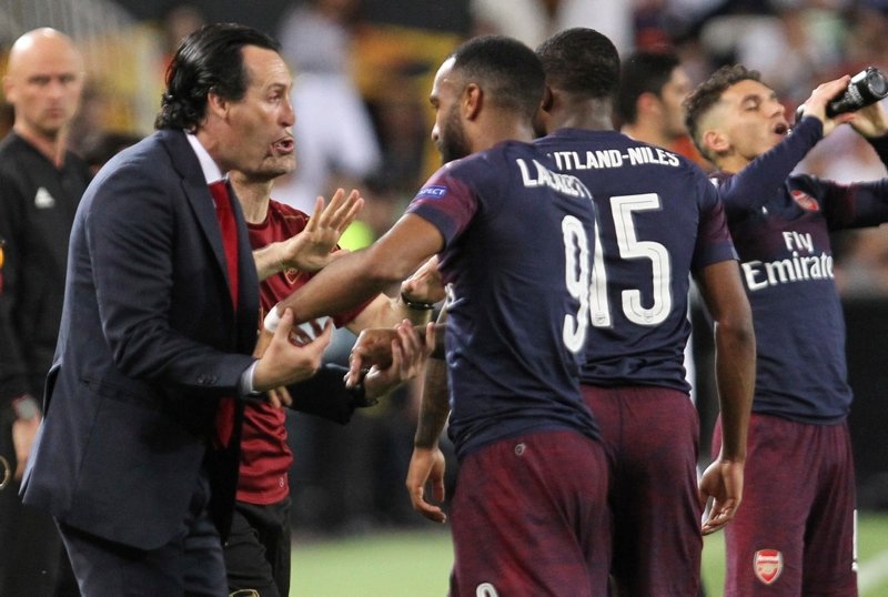 Valencia - Arsenal maçında şok kavga! İşte o anlar...