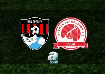 Vanspor FK-Batman Petrolspor | CANLI İZLE