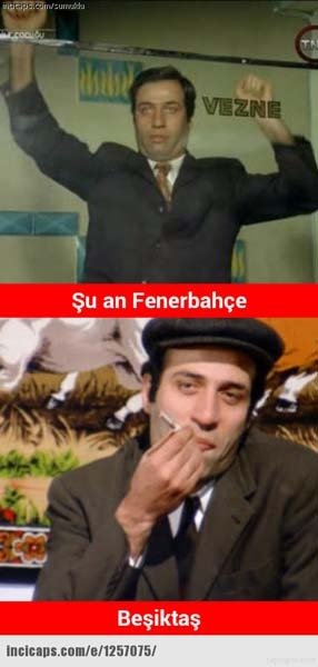 F.Bahçe ve Beşiktaş caps’leri güldürdü!