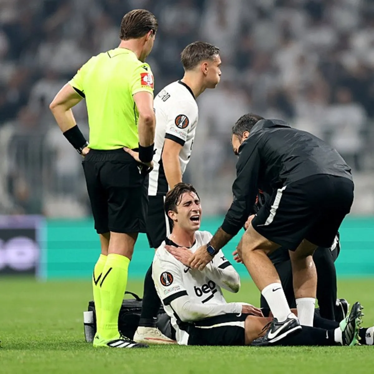 Beşiktaş'tan Fabio Miretti sakatlığı hakkında açıklama