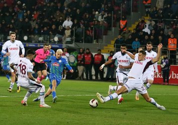 Trabzonspor deplasmanda kaybetti!