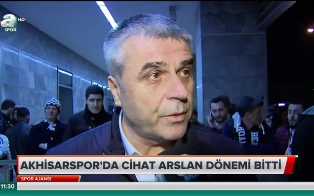 Akhisarspor'da Arslan dönemi bitti