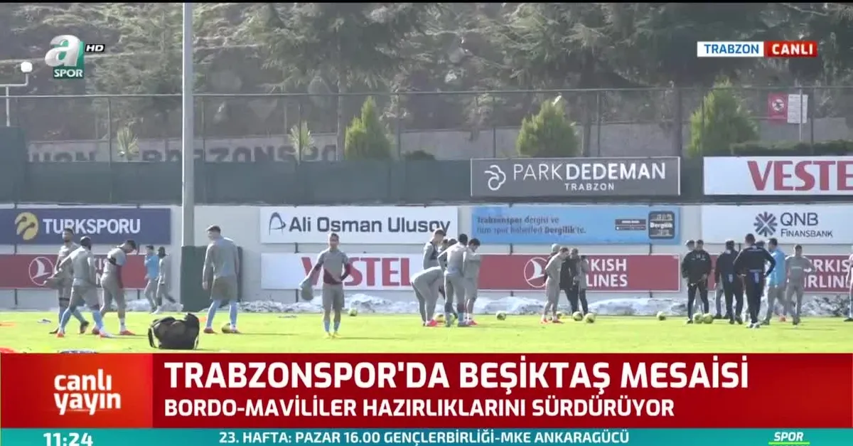 Trabzonspor'da Beşiktaş mesaisi